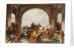 The Doge's Watergate at Venice, c.1830 by George Cattermole