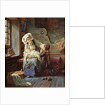 Evening in a Norwegian Home, 1882 by Catharine Adelaide Sparkes