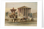 Fountain in Rome by Henry Parsons Riviere