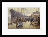 The Day Departure, Liverpool Landing Stage, 1905 by Joseph Yelverton Dawbarn