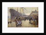 The Day Departure, Liverpool Landing Stage, 1905 by Joseph Yelverton Dawbarn
