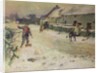 Snowballing, 1899 by Albert Woods
