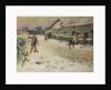 Snowballing, 1899 by Albert Woods
