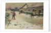 Snowballing, 1899 by Albert Woods