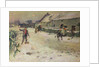 Snowballing, 1899 by Albert Woods