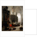 The Shrine of St. Gomar at Lierre, Belgium, 1849 by David Roberts