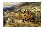 Stage Coach of the Last Century, 1855 by John Gilbert