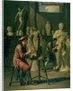 Interior of a Sculptor's Studio by Johann Heiss