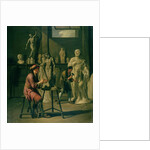 Interior of a Sculptor's Studio by Johann Heiss