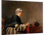 A Lady Taking Tea, 1735 by Jean-Baptiste Simeon Chardin