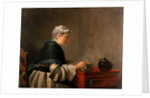 A Lady Taking Tea, 1735 by Jean-Baptiste Simeon Chardin