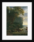 Landscape with Drover, c.1640s by Jan Asselijn
