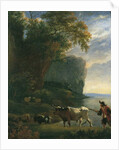 Landscape with Drover, c.1640s by Jan Asselijn