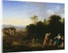 Classical figures in a Landscape, c.1630-50 by Cornelis van Poelenburgh or Poelenburch