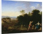 Classical figures in a Landscape, c.1630-50 by Cornelis van Poelenburgh or Poelenburch