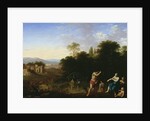 Classical figures in a Landscape, c.1630-50 by Cornelis van Poelenburgh or Poelenburch