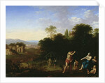 Classical figures in a Landscape, c.1630-50 by Cornelis van Poelenburgh or Poelenburch