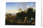 Classical figures in a Landscape, c.1630-50 by Cornelis van Poelenburgh or Poelenburch