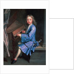 Garton Orme seated at the Spinet, c.1707 by Jonathan Richardson