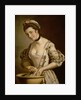 A Lady's Maid Soaping Linen by Henry Robert Morland