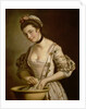A Lady's Maid Soaping Linen by Henry Robert Morland