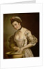 A Lady's Maid Soaping Linen by Henry Robert Morland