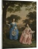 Alicia and Jane Clarke, c.1758 by Arthur Devis