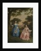 Alicia and Jane Clarke, c.1758 by Arthur Devis