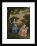 Alicia and Jane Clarke, c.1758 by Arthur Devis