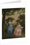 Alicia and Jane Clarke, c.1758 by Arthur Devis