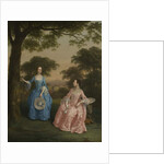 Alicia and Jane Clarke, c.1758 by Arthur Devis