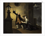 David Garrick as Jaffier and Susannah Cibber as Belvidera by Johann Zoffany