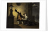 David Garrick as Jaffier and Susannah Cibber as Belvidera by Johann Zoffany