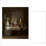 Mrs Bland, Mrs Booth and John Bannister in ‘The Children in the Wood’ by Morton, Haymarket Theatre, 1793 by Samuel de Wilde