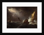 Seascape in Stormy Weather, c.1700 by Adriaen van Diest