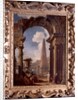 Ruins of a Temple with a Sibyl, c.1719 by Giovanni Paolo Pannini or Panini