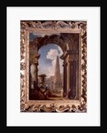 Ruins of a Temple with a Sibyl, c.1719 by Giovanni Paolo Pannini or Panini