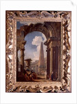 Ruins of a Temple with a Sibyl, c.1719 by Giovanni Paolo Pannini or Panini