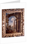 Ruins of a Temple with a Sibyl, c.1719 by Giovanni Paolo Pannini or Panini