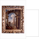 Ruins of a Temple with a Sibyl, c.1719 by Giovanni Paolo Pannini or Panini