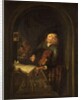 Man with a Violin by Gerrit or Gerard Dou