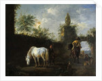 A Hawking Party, c.1665 by Philips Wouwermans or Wouvermans