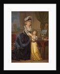 A Young Lady and a Little Girl, c.1785 by Marguerite Gerard