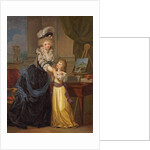 A Young Lady and a Little Girl, c.1785 by Marguerite Gerard