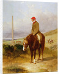 Nat Flatman on his Pony Before the Start of the 1844 Chesterfield Stakes, 1844 by Harry Hall