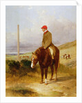 Nat Flatman on his Pony Before the Start of the 1844 Chesterfield Stakes, 1844 by Harry Hall