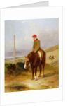 Nat Flatman on his Pony Before the Start of the 1844 Chesterfield Stakes, 1844 by Harry Hall