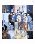 Paula Gardiner, Jazz Bassist, 1998 by Huw S. Parsons