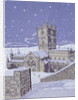 St. David's Cathedral in the Snow, 1996 by Huw S. Parsons