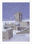 St. David's Cathedral in the Snow, 1996 by Huw S. Parsons